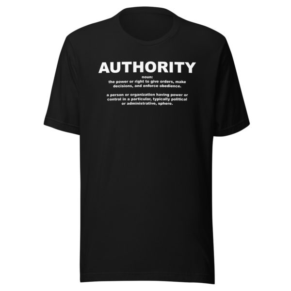 AUTHORITY Unisex t-shirt