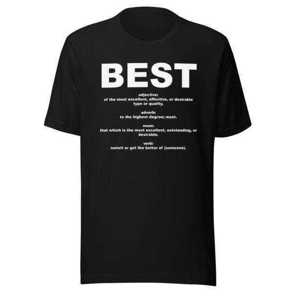 BEST Unisex t-shirt