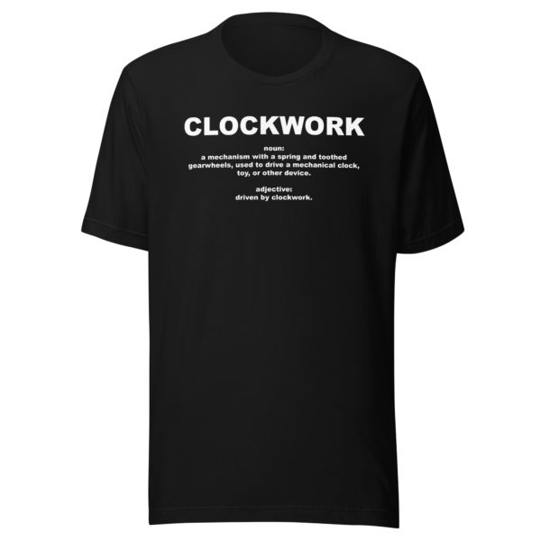 CLOCKWORK Unisex t-shirt