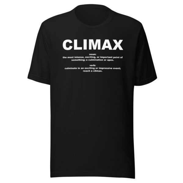 CLIMAX Unisex t-shirt