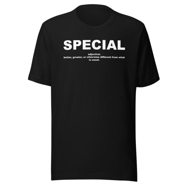 SPECIAL Unisex t-shirt