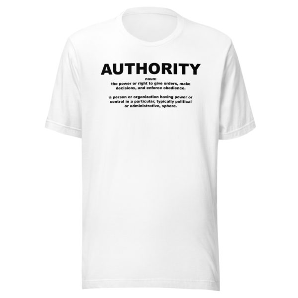 AUTHORITY Unisex t-shirt