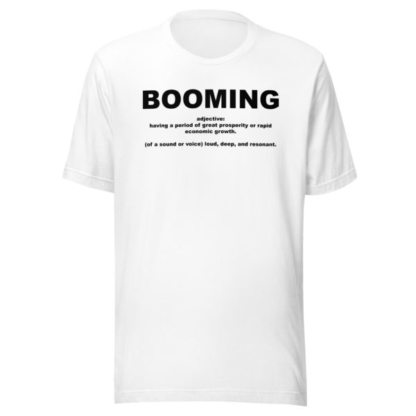 BOOMING Unisex t-shirt