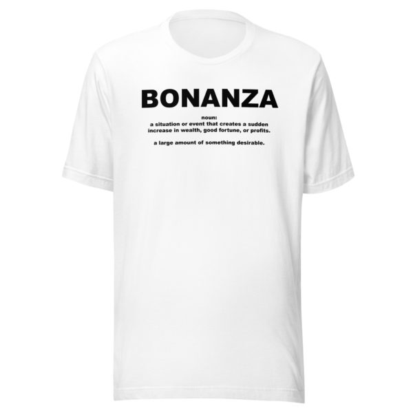 BONANZA Unisex t-shirt