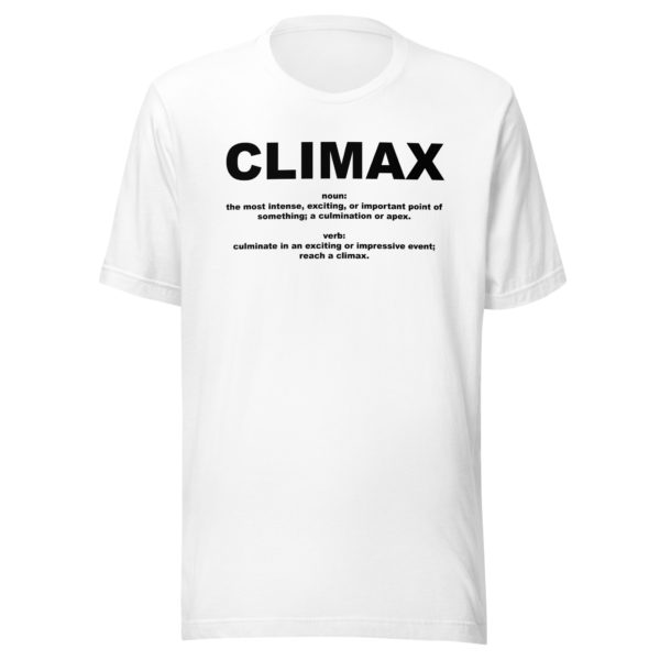 CLIMAX Unisex t-shirt