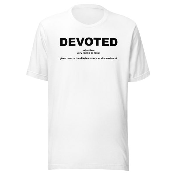 DEVOTED Unisex t-shirt