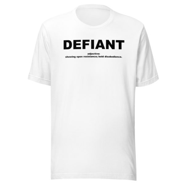 DEFIANT Unisex t-shirt