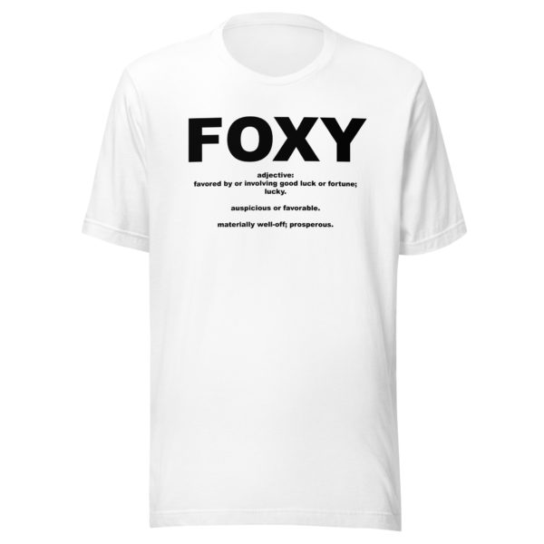 FOXY Unisex t-shirt