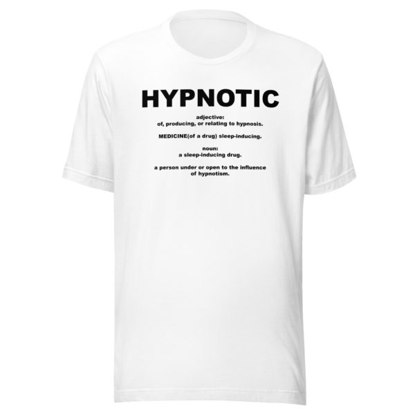 HYPNOTIC Unisex t-shirt (white)