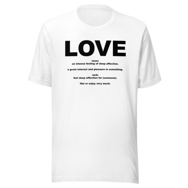 LOVE Unisex t-shirt