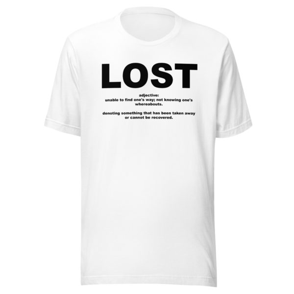 LOST Unisex t-shirt