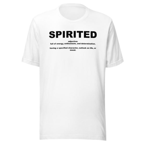 SPIRITED Unisex t-shirt