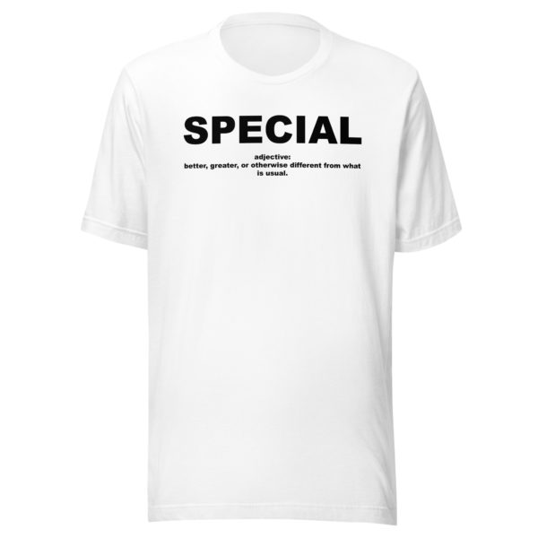 SPECIAL Unisex t-shirt