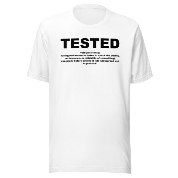 TESTED Unisex t-shirt