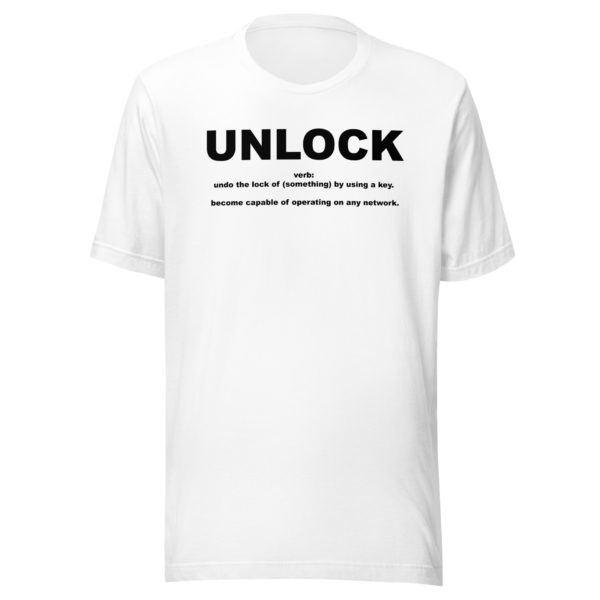 UNLOCK Unisex t-shirt