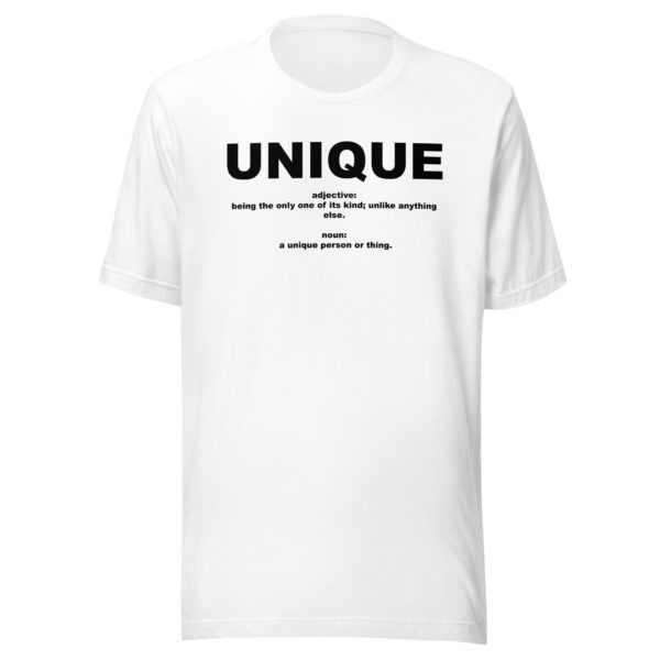 UNIQUE Unisex t-shirt