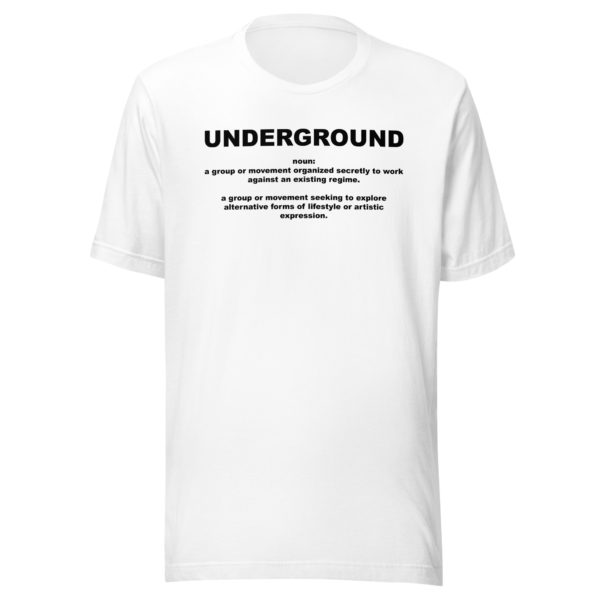 UNDERGROUND Unisex t-shirt