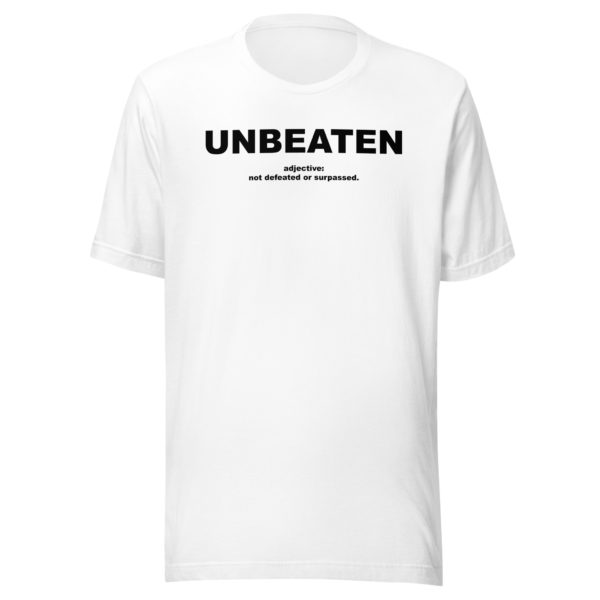 UNBEATEN Unisex t-shirt