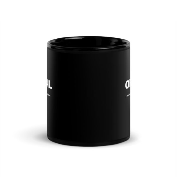 ORIGINAL Black Glossy Mug - Image 3