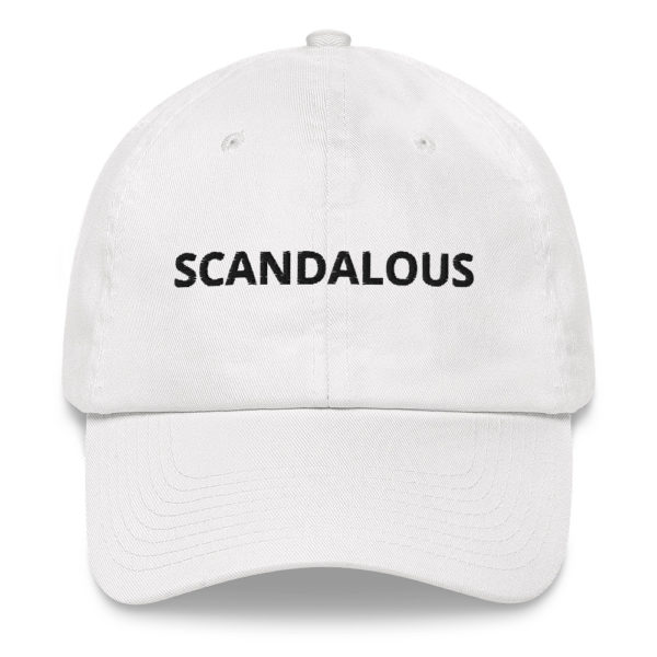 SCANDALOUS Dad hat