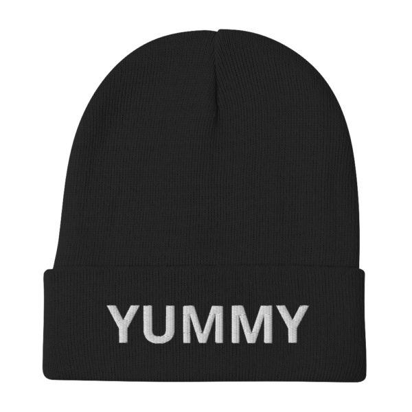 YUMMY Embroidered Beanie