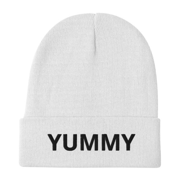 YUMMY Embroidered Beanie