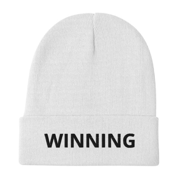 WINNING Embroidered Beanie