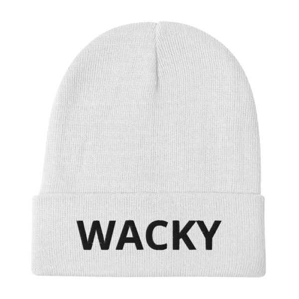 WACKY Embroidered Beanie