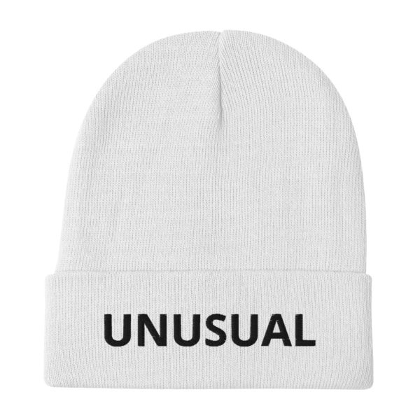 UNUSUAL Embroidered Beanie