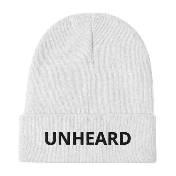 UNHEARD Embroidered Beanie