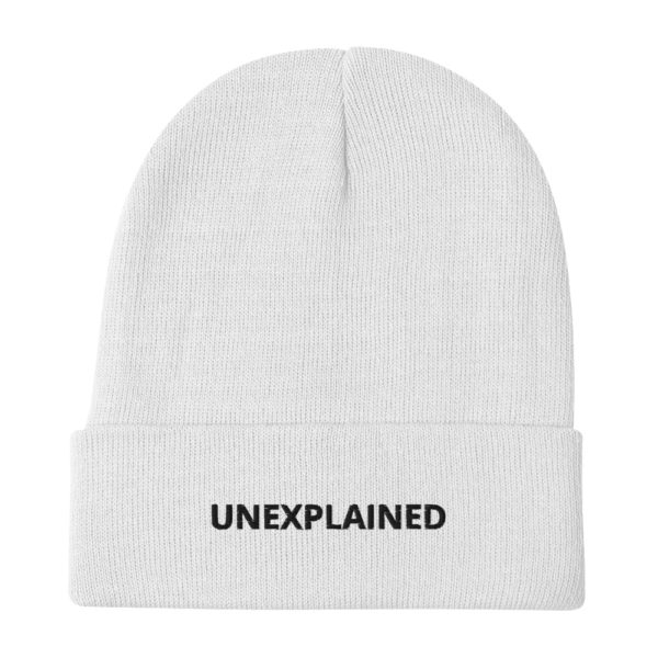 UNEXPLAINED Embroidered Beanie