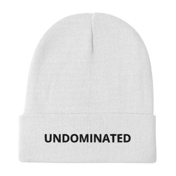 UNDOMINATED Embroidered Beanie