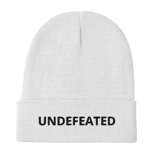 UNDEFEATED Embroidered Beanie