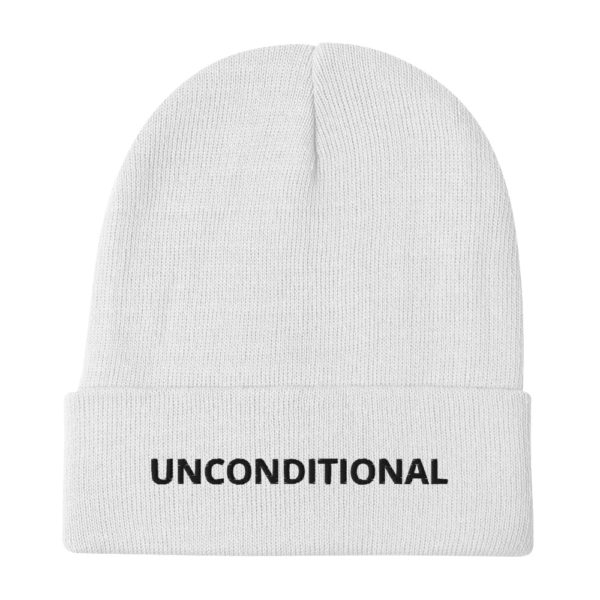 UNCONDITIONAL Embroidered Beanie