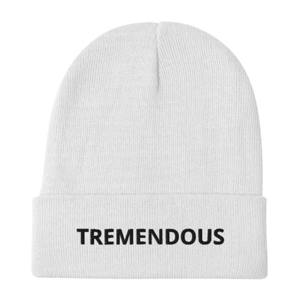 TREMENDOUS Embroidered Beanie