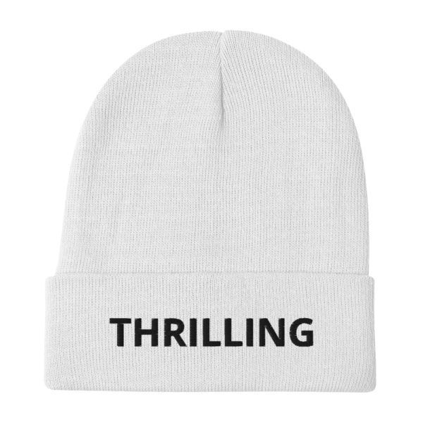 THRILLING Embroidered Beanie