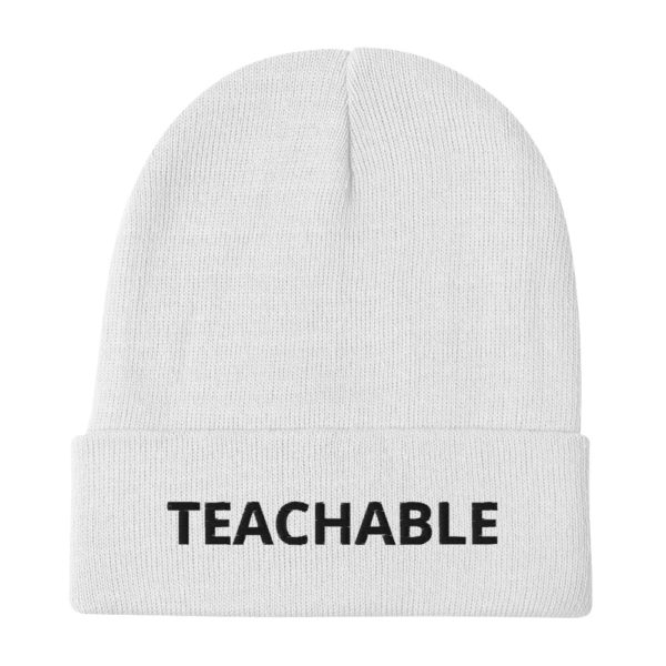 TEACHABLE Embroidered Beanie