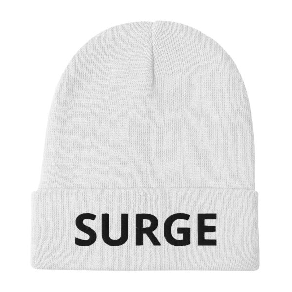 SURGE Embroidered Beanie