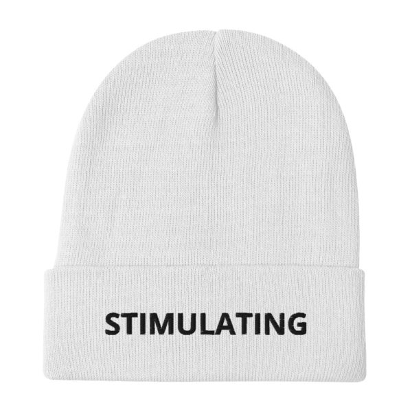 STIMULATING Embroidered Beanie