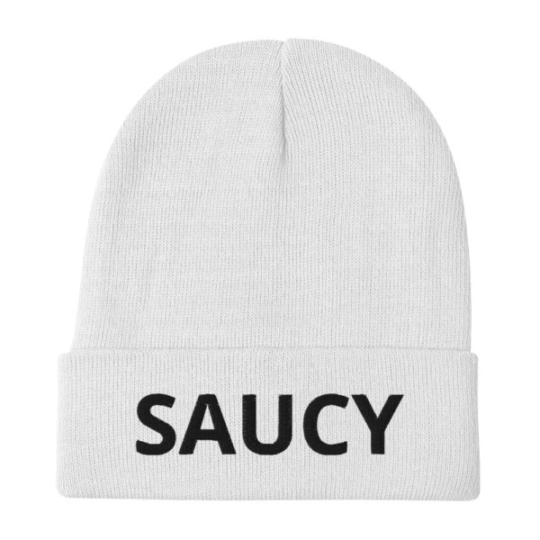 SAUCY Embroidered Beanie