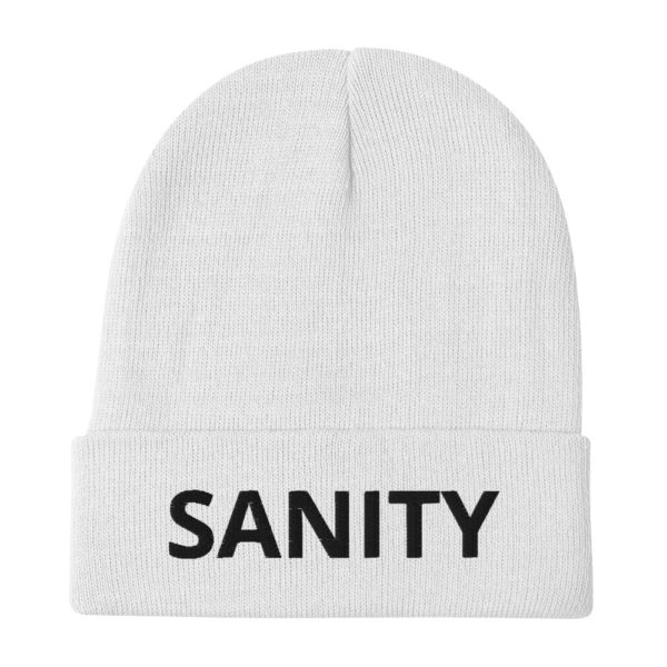 SANITY Embroidered Beanie