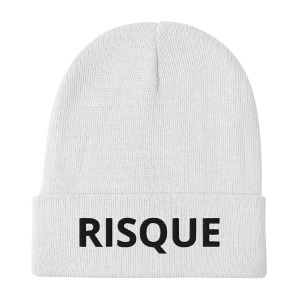 RISQUE Embroidered Beanie