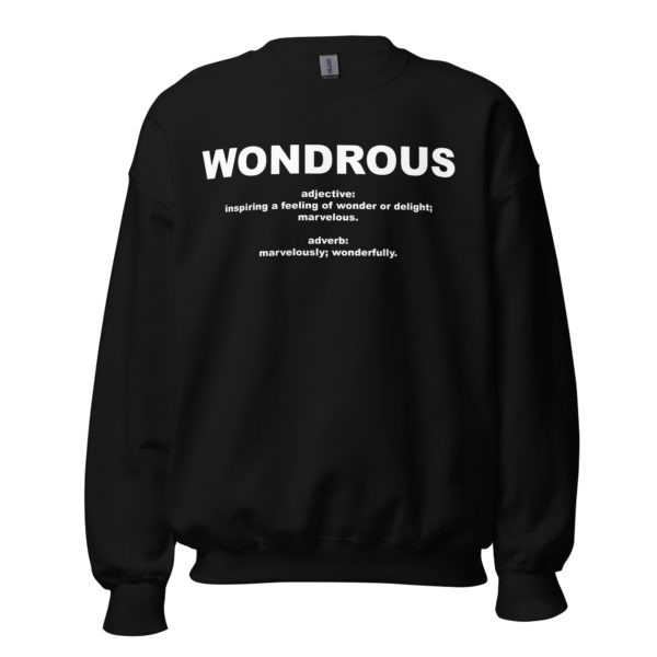 WONDROUS Unisex Sweatshirt