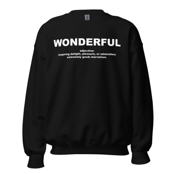 WONDERFUL Unisex Sweatshirt