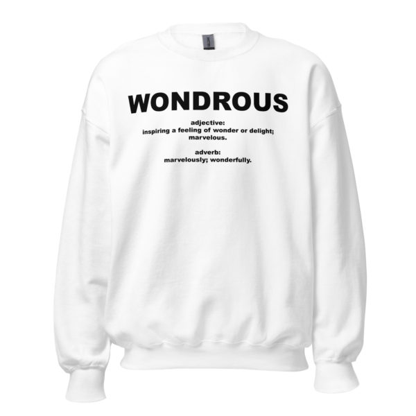 WONDROUS Unisex Sweatshirt