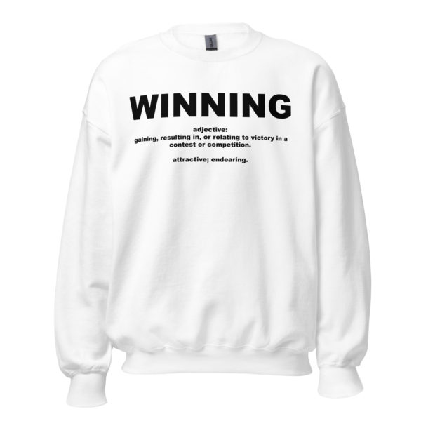 WINNING Unisex Sweatshirt