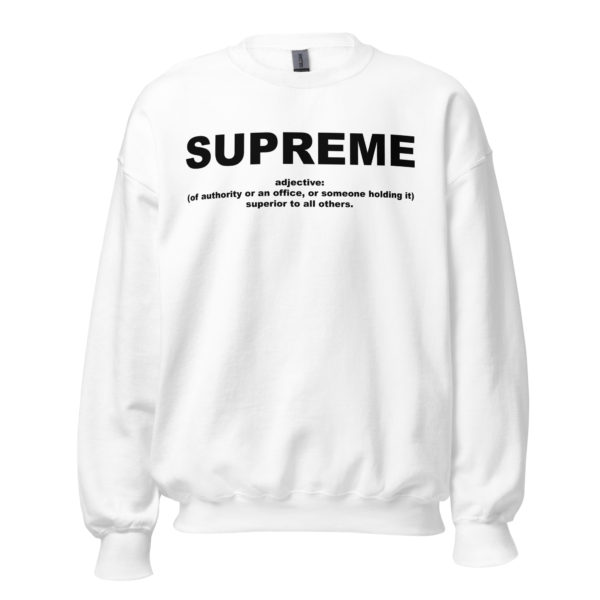 SUPREME Unisex Sweatshirt