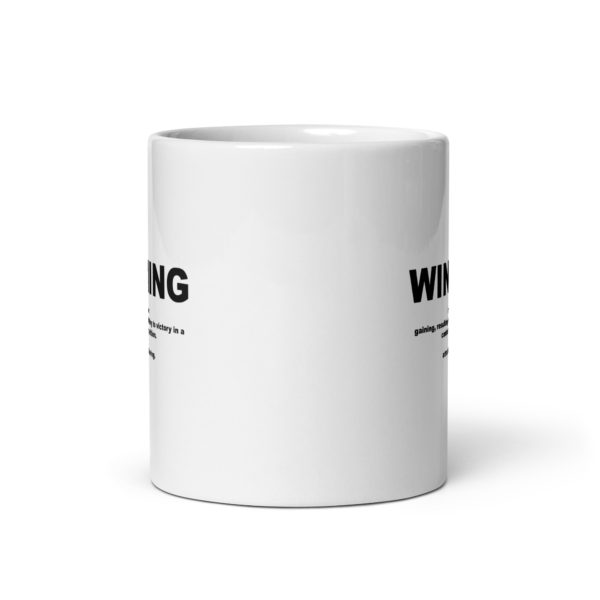 WINNING White glossy mug - Image 3