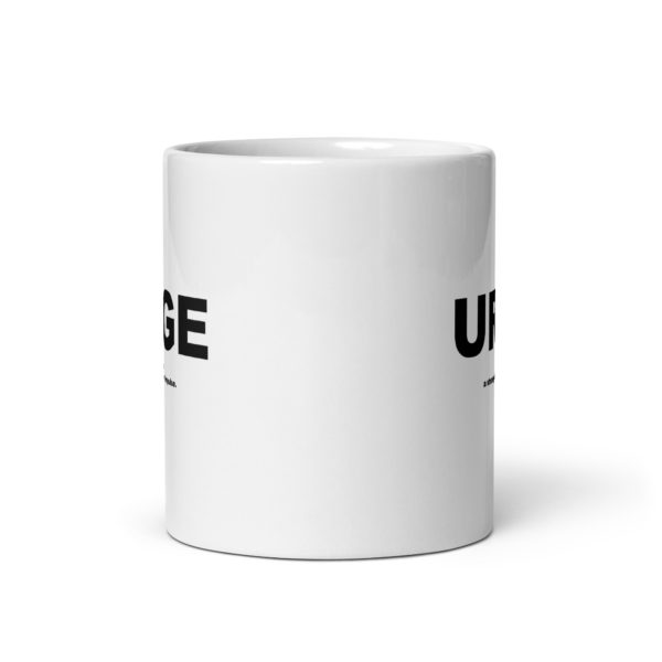 URGE White glossy mug - Image 3