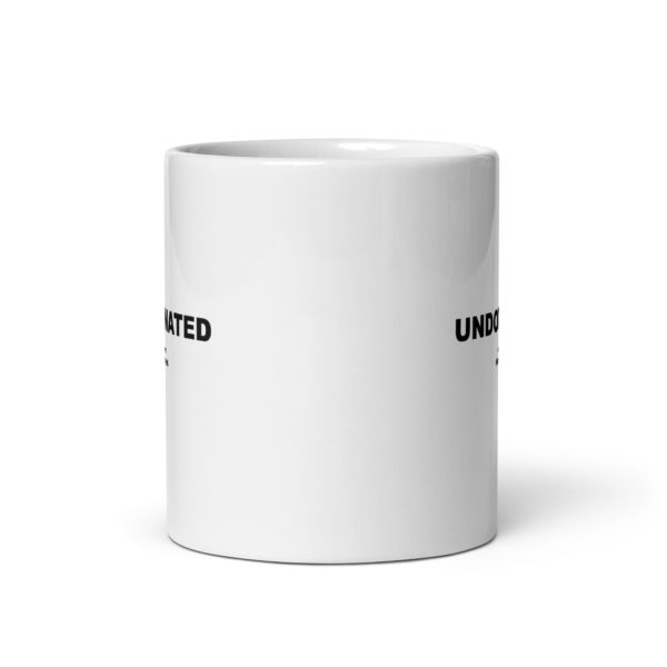 UNDOMINATED White glossy mug - Image 3